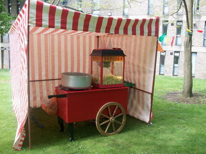 Popcorn candyfloss and doughnut hire