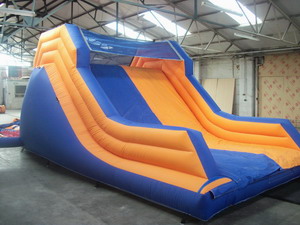 Inflatable slides